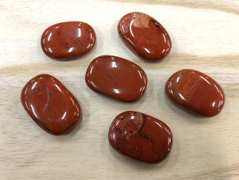 Rodado Plano Jaspe Rojo